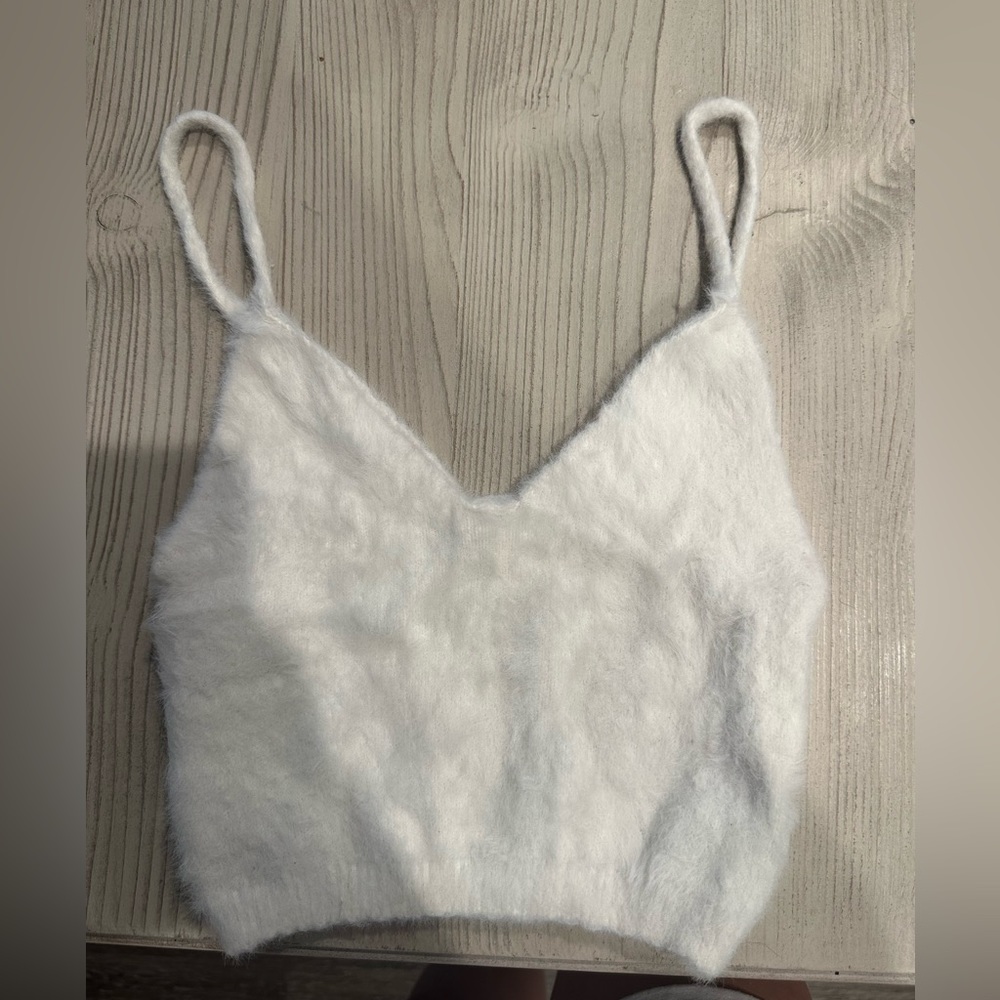 For love and lemons Fuzzy Crop Tank Top